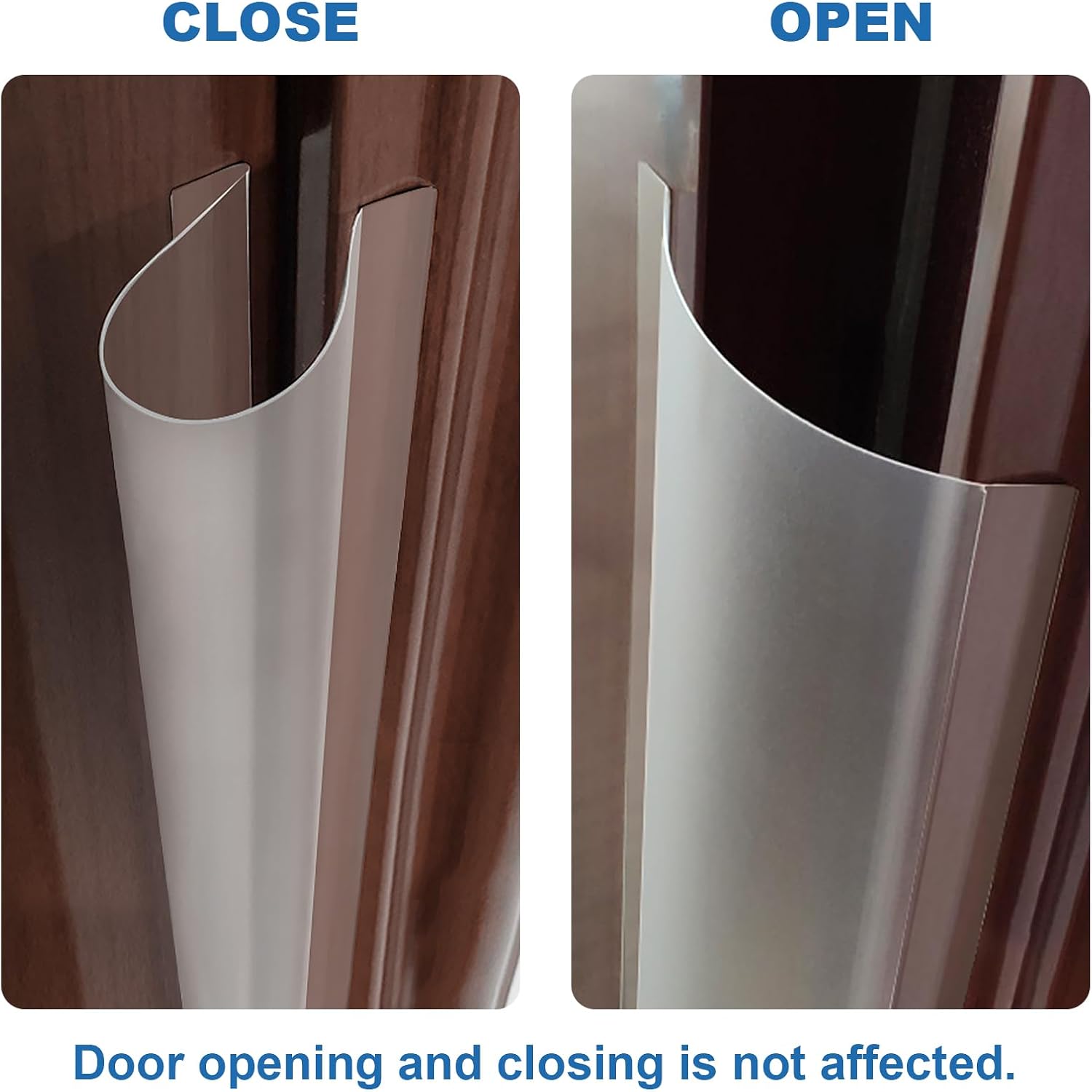 Door Finger Guards Finger Pinch Guard, 120cm Child Pet Safety Door Hinge Cover Strip, 2: image 4