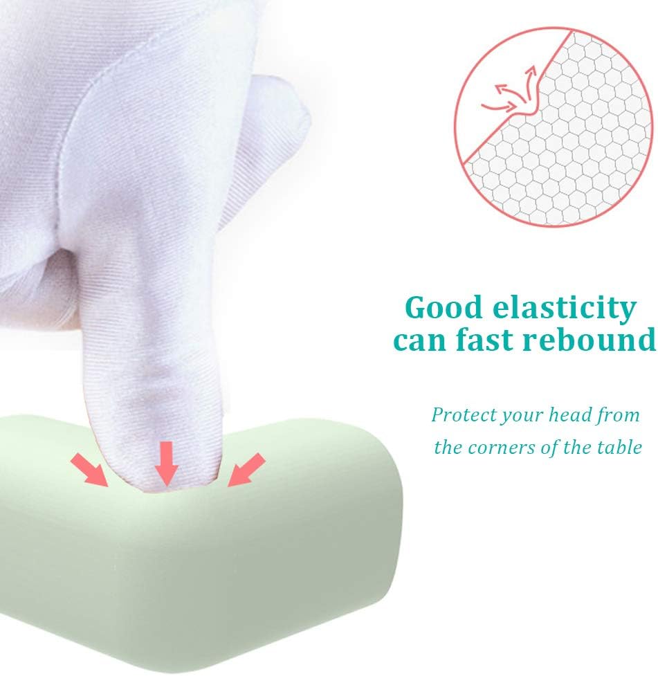 Fozobaiy Foam Baby Corner Protectors, Milky White, 10 Corner Pads, Heavy Duty Pre-Taped: image 4
