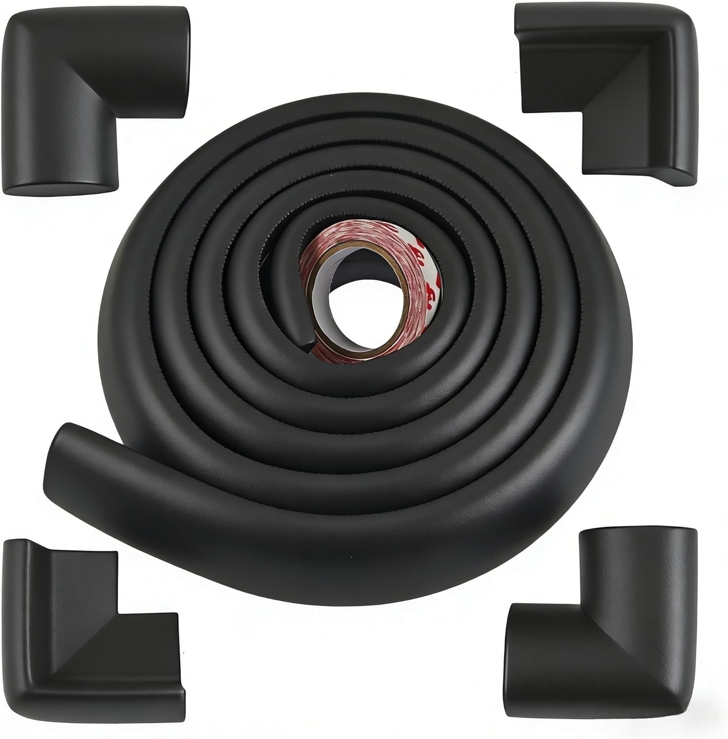 Baby Safety Edge Corner Guards Protector Set, 2M Edge Protector & 4 Corner Guards, Foam