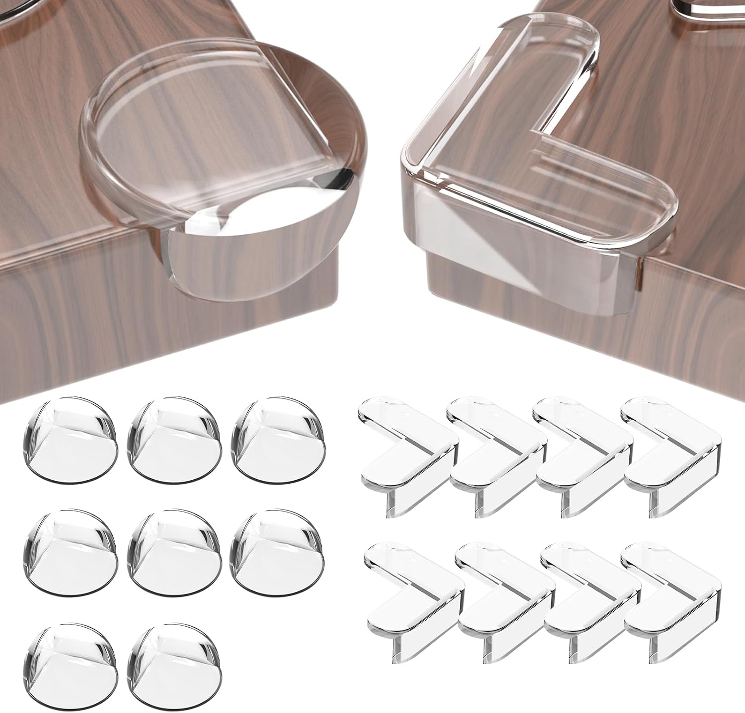 Peakally Corner Protectors for Baby Pack of 12, Thick Table Furniture Edge Protectors - 6: image 11