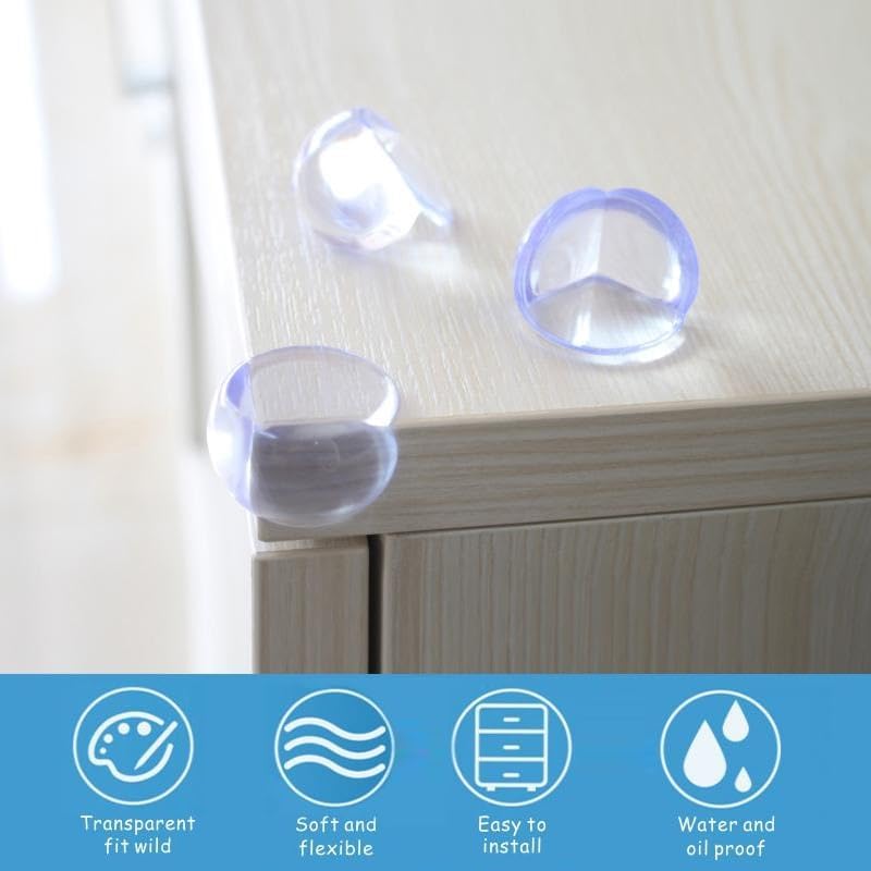 S&D Corner Protectors for Baby Children, Thick Table Cupboard Furniture Edge Protectors,: image 3
