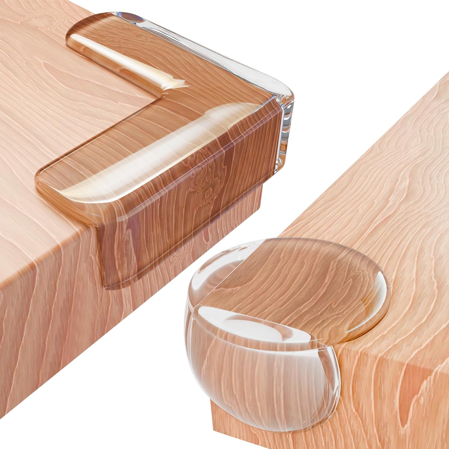 Corner Protectors 12 Pack - Baby Proofing Clear Bumpers, BPA-Free, Non-Toxic with Strong