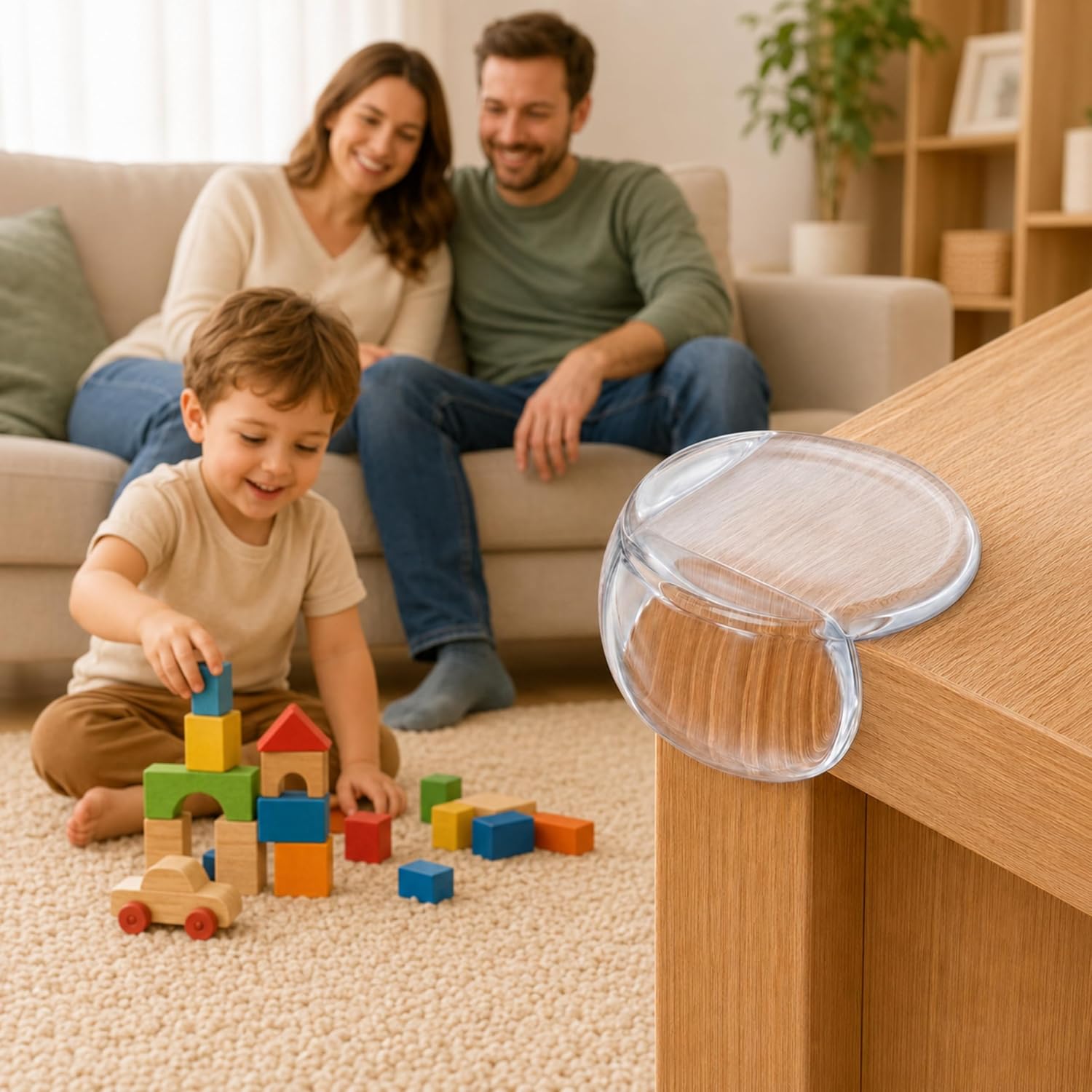 Corner Protectors 12 Pack - Baby Proofing Clear Bumpers, BPA-Free, Non-Toxic with Strong: image 7