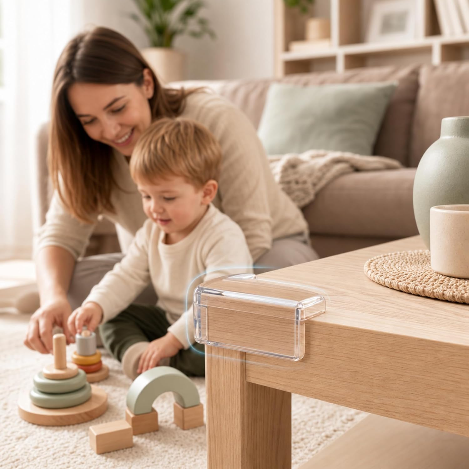 Corner Protectors 12 Pack - Baby Proofing Clear Bumpers, BPA-Free, Non-Toxic with Strong: image 8