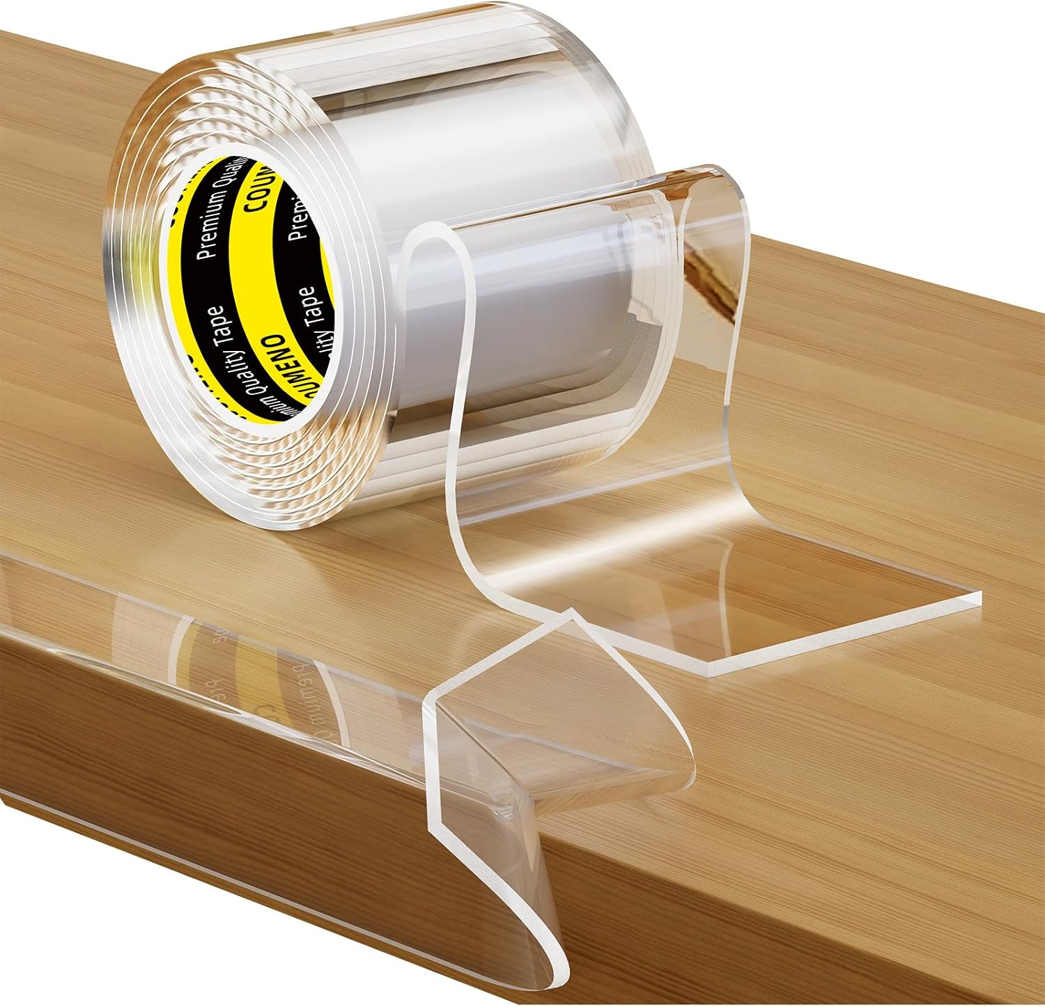 COUMENO Baby Corner Protectors, 50mm x 1m Clear Edge Protector Strip, 2mm Thick Soft