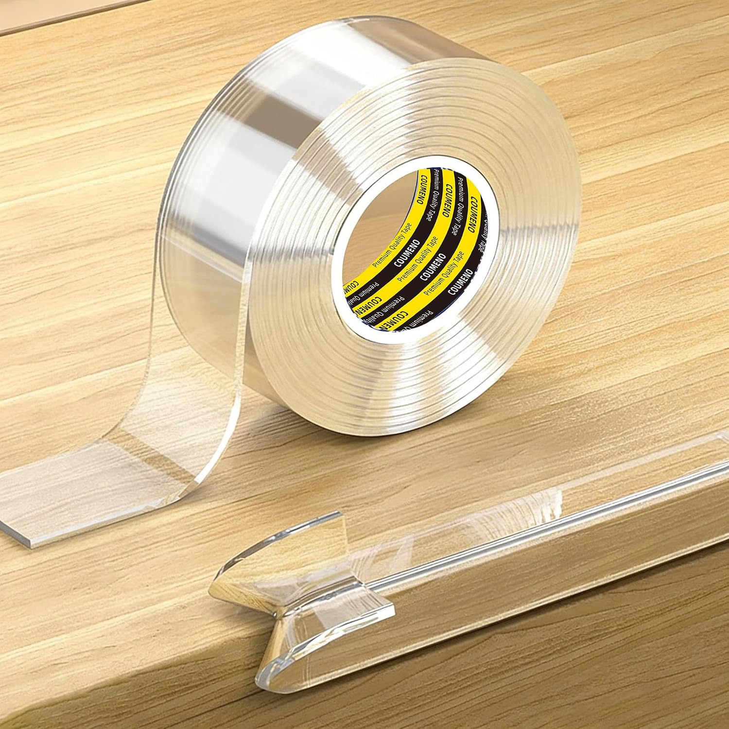 COUMENO Baby Corner Protectors, 50mm x 1m Clear Edge Protector Strip, 2mm Thick Soft: image 2