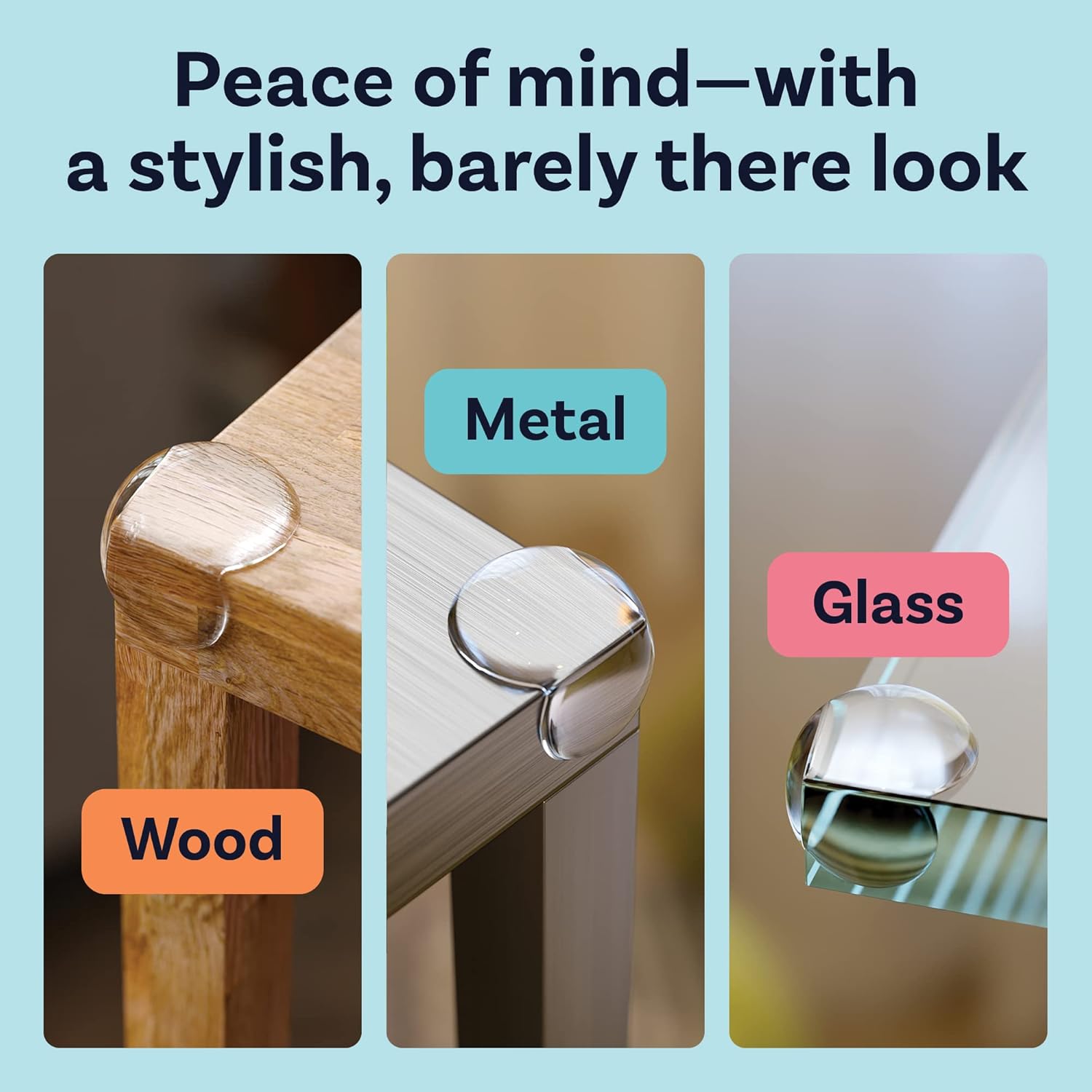 Corner Protection and Edge Protection for Baby and Children - Transparent Table and: image 3