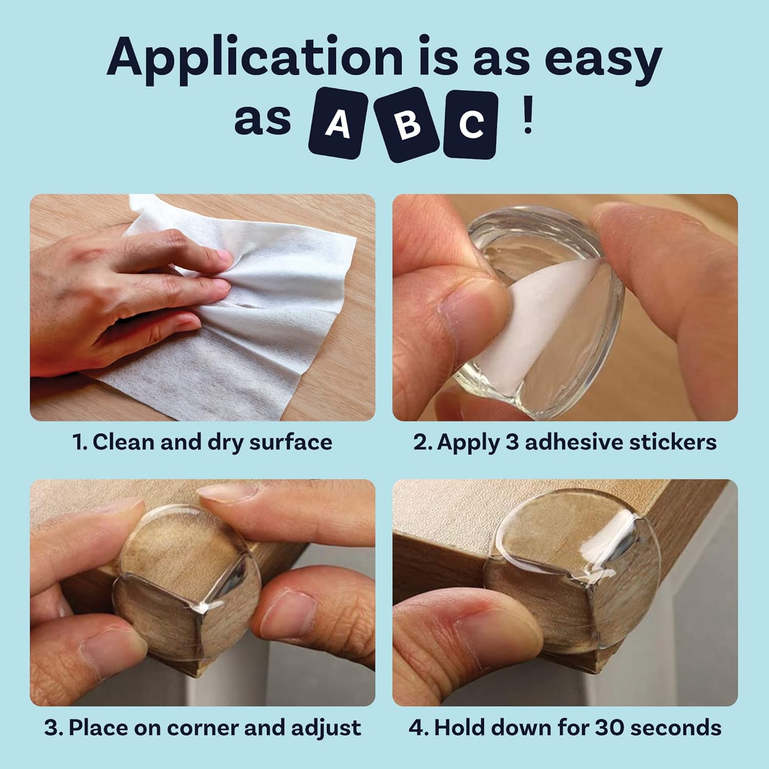 Corner Protection and Edge Protection for Baby and Children - Transparent Table and: image 5