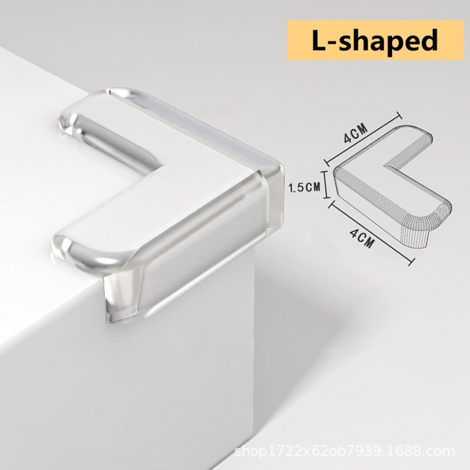 ZHIYE Corner Protectors for Kids, 22 Pcs Clear Baby Proofing Corners with Strong Acrylic: image 2